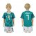 Germany #7 Draxler Away Kid Soccer Country Jersey