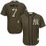New York Yankees #7 Mickey Mantle Green Salute to Service Stitched Youth MLB Jersey
