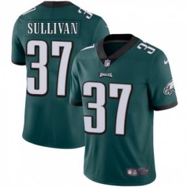 Nike Philadelphia Eagles #37 Tre Sullivan Midnight Green Team Color Mens Stitched NFL Vapor Untouchable Limited Jersey