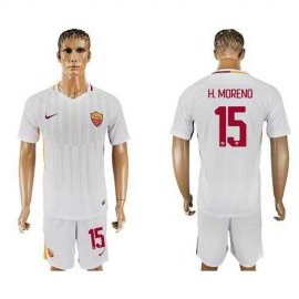 Roma #15 H.Moreno Away Soccer Club Jersey