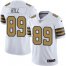 Nike New Orleans Saints #89 Josh Hill White Mens Stitched NFL Limited Rush Jersey