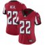Nike Atlanta Falcons #22 Keanu Neal Red Team Color Womens Stitched NFL Vapor Untouchable Limited Jersey