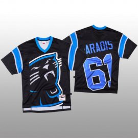 NFL Carolina Carolina Panthers #61 Matt Paradis Black Mens Mitchell & Nell Big Face Fashion Limited NFL Jersey
