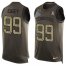 Nike Tennessee Titans #99 Jurrell Casey Green Mens Stitched NFL Limited Salute To Service Tank Top Jersey
