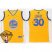 Golden State Warriors #30 Stephen Curry Gold The Finals Patch Stitched NBA Jersey