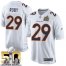Nike Denver Broncos #29 Bradley Roby White Super Bowl 50 Mens Stitched NFL Game Event Jersey