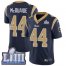 Nike Los Angeles Rams #44 Jacob McQuaide Navy Blue Team Color Super Bowl LIII Bound Mens Stitched NFL Vapor Untouchable Limited Jersey