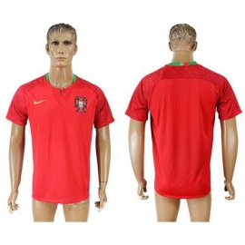 Portugal Blank Home Soccer Country Jersey