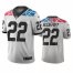 Carolina Carolina Panthers #22 Christian Mccaffrey White Vapor Limited City Edition NFL Jersey