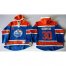 Edmonton Oilers #30 Ben Scrivens Light Blue Sawyer Hooded Sweatshirt Stitched NHL Jersey