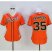 San Francisco Giants #35 Brandon Crawford Orange Womens Alternate Stitched MLB Jersey