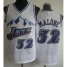 Utah Jazz 32 Karl Malone White Hardwood Classics Revolution 30 NBA Jerseys Cheap