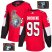Adidas Ottawa Senators #95 Matt Duchene Red Home Authentic Fashion Gold Stitched NHL Jersey