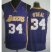 Los Angeles Lakers 34 Shaquille ONeal Purple Revolution 30 NBA Jerseys Cheap