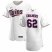 Minnesota Twins #62 Dakota Chalmers Mens Nike White Home 2020 Authentic Player MLB Jersey