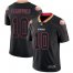 Nike San Francisco 49ers #10 Jimmy Garoppolo Lights Out Black Mens Stitched NFL Limited Rush Jersey