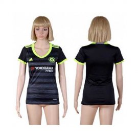 Womens Chelsea Blank Away Soccer Club Jersey
