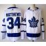 Adidas Toronto Maple Leafs #34 Auston Matthews White Road Authentic Stitched NHL Jersey