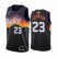 Nike Phoenix Suns #23 Cameron Johnson Mens 2021 NBA Finals Bound City Edition Jersey Black Mens