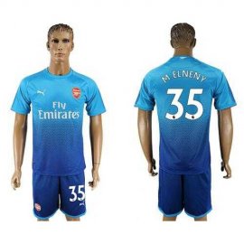 Arsenal #35 M.Elneny Away Soccer Club Jersey