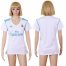 Womens Real Madrid Blank Home Soccer Club Jersey