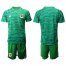 Argentina Blank Green Goalkeeper Soccer Country Jersey