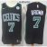 Mens Nike Boston Celtics #7 Jaylen Brown Black NBA Authentic Statement Edition Jersey