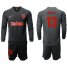 Atletico Madrid #13 Oblak Away Long Sleeves Soccer Club Jersey