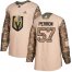 Adidas Vegas Golden Knights #57 David Perron Camo Authentic 2017 Veterans Day Stitched Youth NHL Jersey