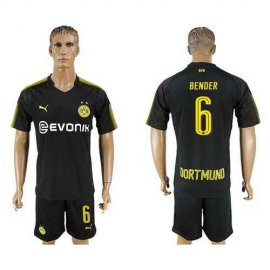 Dortmund #6 Bender Away Soccer Club Jersey