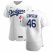 Los Angeles Dodgers #46 Tony Gonsolin Mens Nike White Home 2020 Authentic Player MLB Jersey