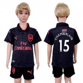 Arsenal #15 Chamberlain Sec Away Kid Soccer Club Jersey