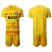 Inter Milan Blank Yellow Goalkeeper Soccer Club Jersey