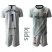 Barcelona #1 Ter Stegen Grey Goalkeeper Kid Soccer Club Jersey
