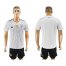 Germany Blank White Home Soccer Country Jersey