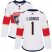 Adidas Florida Panthers #1 Roberto Luongo White Road Authentic Womens Stitched NHL Jersey