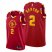 Cleveland Cleveland Cavaliers #2 Collin Sexton Womens 2021-22 City Edition Red NBA Jersey Womens