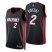 Nike Miami Heat #2 Gabe Vincent Black Mens 2021-22 NBA 75th Anniversary Diamond Swingman Jersey – Icon Edition Mens