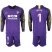 Atletico Madrid #1 Moya Purple Goalkeeper Long Sleeves Soccer Club Jersey