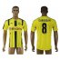 Dortmund #8 Gundogan Home Soccer Club Jersey
