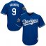 Los Angeles Dodgers #9 Yasmani Grandal Blue Cool Base 2018 World Series Stitched Youth MLB Jersey