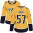 Adidas Nashville Predators #57 Dante Fabbro Yellow Home Authentic Womens Stitched NHL Jersey