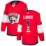 Adidas Florida Panthers #1 Roberto Luongo Red Home Authentic USA Flag Stitched Youth NHL Jersey