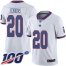 Nike New York Giants #20 Janoris Jenkins White Mens Stitched NFL Limited Rush 100th Season Jersey