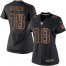 Nike Cincinnati Bengals #18 A.J. Green Black Impact Womens Stitched NFL Limited Jersey
