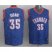 Oklahoma City Thunder 35 Kevin Durant Blue Leopard Grain NBA Jersey Cheap