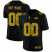Kansas City Chiefs Custom Mens Nike Leopard Print Fashion Vapor Limited NFL Jersey Black