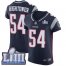 Nike New England Patriots #54 Donta Hightower Navy Blue Team Color Super Bowl LIII Bound Mens Stitched NFL Vapor Untouchable Elite Jersey