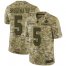 Nike New Orleans Saints #5 Teddy Bridgewater Camo Mens Stitched NFL Limited 2018 Salute To Service Jersey