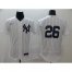 New York Yankees #26 DJ LeMahieu Mens Nike White Navy Home 2020 Authentic Player MLB Jersey
